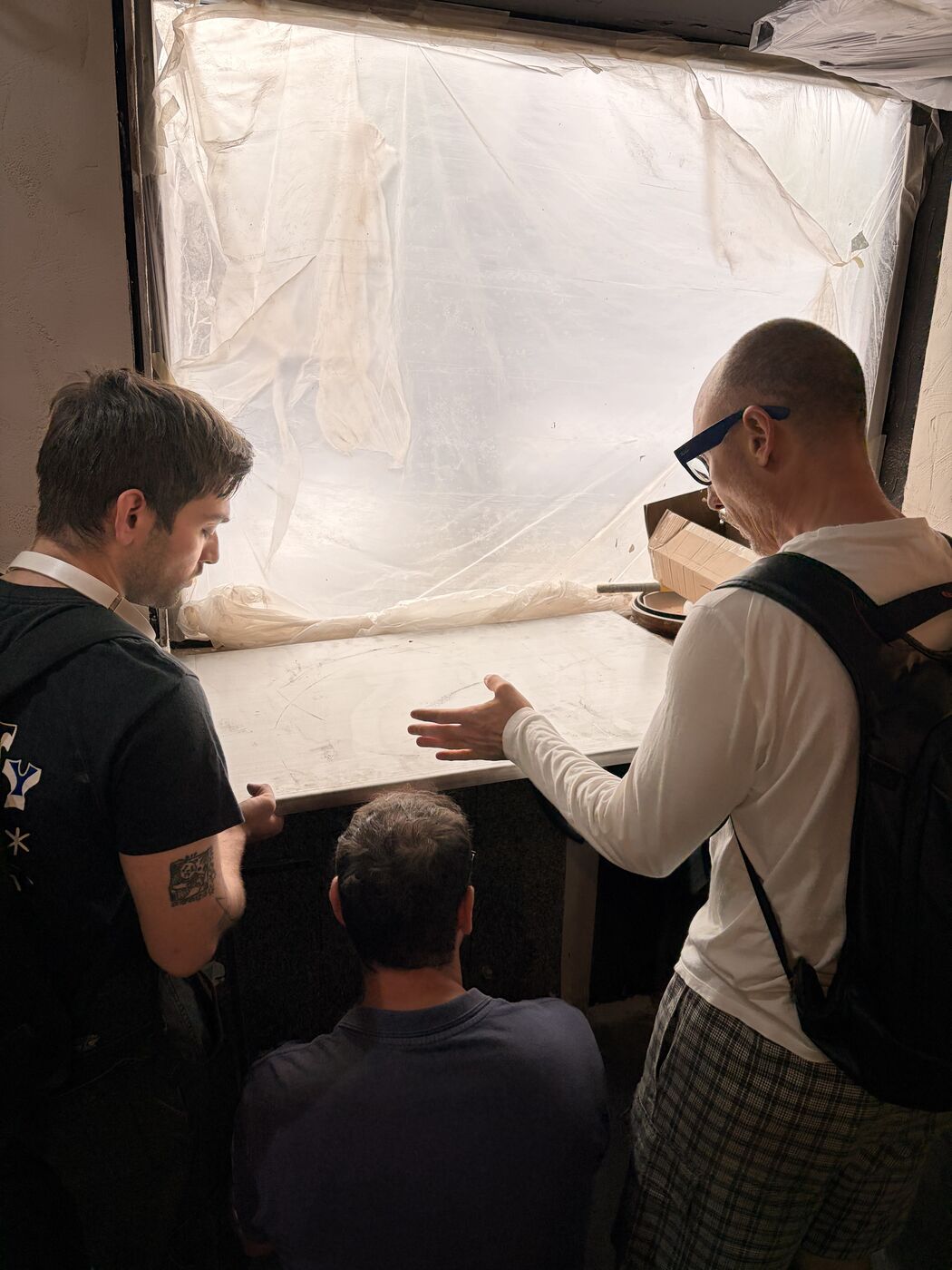 Rediseñando in situ los soportes del horno